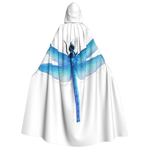 Unisex-Umhang mit Libellen-Druck, Gothic-Stil, Karneval, mystischer Umhang für Maskeraden und Themenveranstaltungen Unisex-Umhang mit Libellen-Druck, Gothic-Stil, Karneval, mystischer Umhang für Maskeraden und Themenveranstaltungen von rannsut