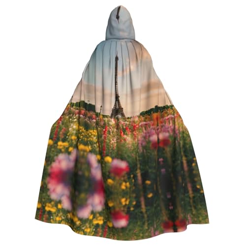 Wunderschöner Eiffelturm-Umhang mit Paris-Druck, Gothic-Karneval, dunkler Fantasieumhang für Maskerade und Cosplay-Events Wunderschöner Eiffelturm-Umhang mit Paris-Druck, Gothic-Karneval, dunkler Fantasieumhang für Maskerade und Cosplay-Events von rannsut