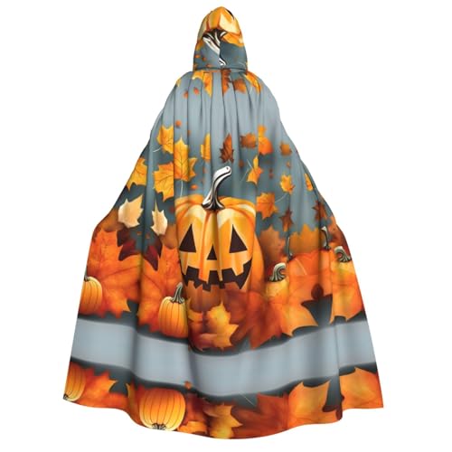 rannsut Herbstblätter, Thanksgiving-Tag, Kürbis-Druck, Unisex, Umhang, Gothic, Karneval, Umhang für Maskeraden rannsut Herbstblätter, Thanksgiving-Tag, Kürbis-Druck, Unisex, Umhang, Gothic, Karneval, Umhang für Maskeraden von rannsut