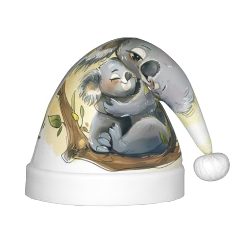 rannsut Niedliche Koala-Mama- und Baby-Weihnachtsmütze, bequeme Weihnachtsmütze für Weihnachten, Kostümparty und Feiertags-Event rannsut Niedliche Koala-Mama- und Baby-Weihnachtsmütze, bequeme Weihnachtsmütze für Weihnachten, Kostümparty und Feiertags-Event von rannsut