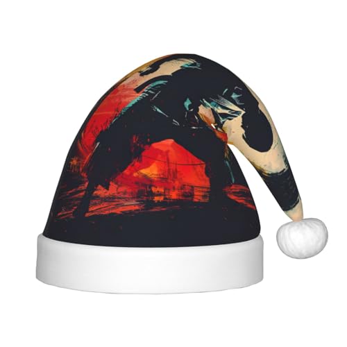 rannsut Taekwondo-Designdruck, Weihnachtsmütze, bequem, Weihnachtsmannmützen für Weihnachten, Kostümparty und Feiertagsveranstaltung rannsut Taekwondo-Designdruck, Weihnachtsmütze, bequem, Weihnachtsmannmützen für Weihnachten, Kostümparty und Feiertagsveranstaltung von rannsut