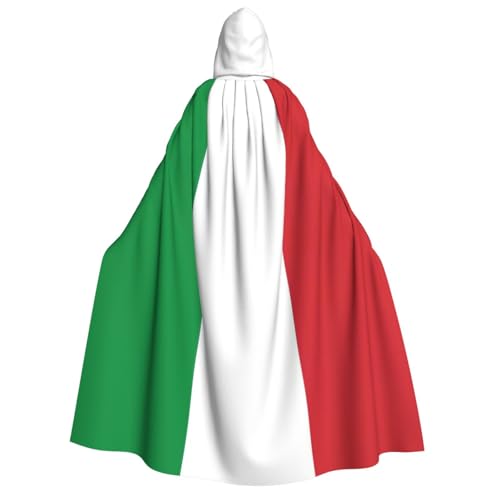 rannsut Umhang mit italienischer Flagge, Unisex, Gothic-Stil, Karneval, mystischer Umhang für Maskeraden und Themenveranstaltungen rannsut Umhang mit italienischer Flagge, Unisex, Gothic-Stil, Karneval, mystischer Umhang für Maskeraden und Themenveranstaltungen von rannsut