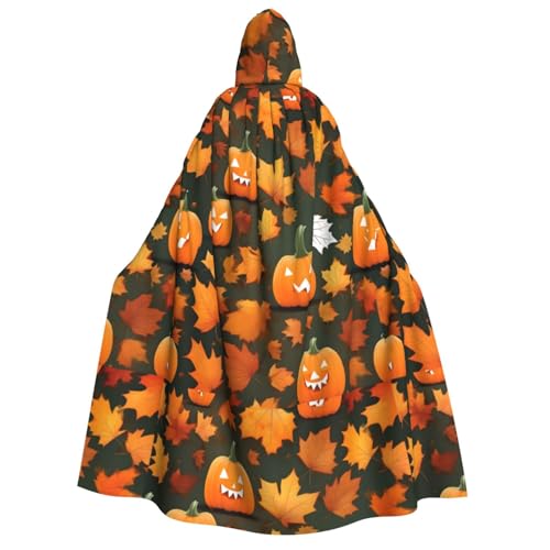 rannsut Unisex Umhang mit Aufschrift "Happy Thanksgiving Day", Kürbis-Druck, Gothic-Stil, Karneval, mystischer Umhang für Maskeraden rannsut Unisex Umhang mit Aufschrift "Happy Thanksgiving Day", Kürbis-Druck, Gothic-Stil, Karneval, mystischer Umhang für Maskeraden von rannsut