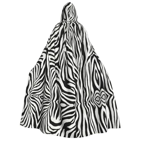 rannsut Unisex-Umhang mit Zebra-Druck, Gothic-Stil, Karneval, mystischer Umhang für Maskeraden und Themen-Events rannsut Unisex-Umhang mit Zebra-Druck, Gothic-Stil, Karneval, mystischer Umhang für Maskeraden und Themen-Events von rannsut