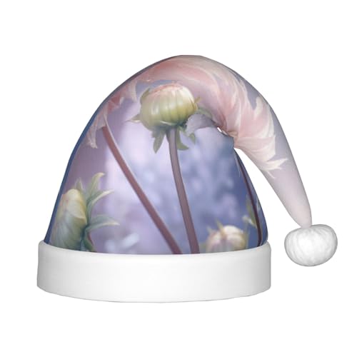 rannsut Weihnachtsmütze mit 3 bunten Blumen, 1 Druck, bequeme Weihnachtsmütze für Weihnachten, Kostümparty und Feiertagsveranstaltungen rannsut Weihnachtsmütze mit 3 bunten Blumen, 1 Druck, bequeme Weihnachtsmütze für Weihnachten, Kostümparty und Feiertagsveranstaltungen von rannsut