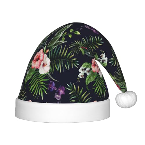 rannsut Weihnachtsmütze mit Blumendruck, bequeme Weihnachtsmütze für Weihnachten, Kostümparty und Feiertagsveranstaltungen rannsut Weihnachtsmütze mit Blumendruck, bequeme Weihnachtsmütze für Weihnachten, Kostümparty und Feiertagsveranstaltungen von rannsut