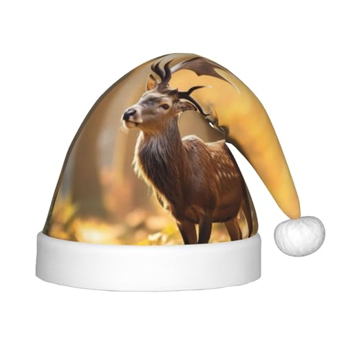 rannsut Weihnachtsmütze mit Hirschgeweih im Freien, bequem, Weihnachtsmannmütze, für Weihnachten, Kostümparty und Feiertagsveranstaltung rannsut Weihnachtsmütze mit Hirschgeweih im Freien, bequem, Weihnachtsmannmütze, für Weihnachten, Kostümparty und Feiertagsveranstaltung von rannsut