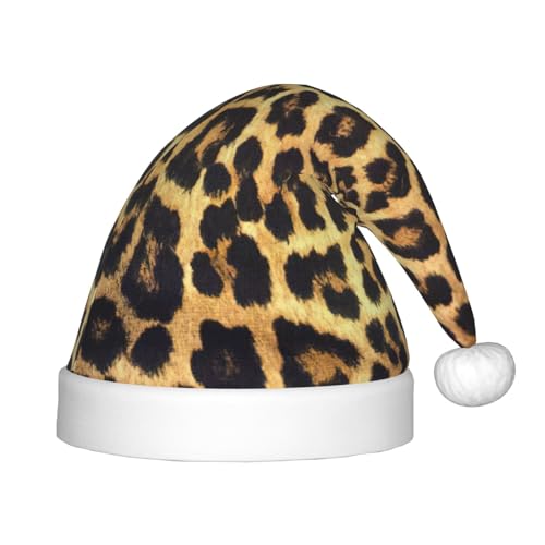 rannsut Weihnachtsmütze mit Leopardenmuster, bequeme Weihnachtsmütze für Weihnachten, Kostümparty und Feiertagsveranstaltungen rannsut Weihnachtsmütze mit Leopardenmuster, bequeme Weihnachtsmütze für Weihnachten, Kostümparty und Feiertagsveranstaltungen von rannsut