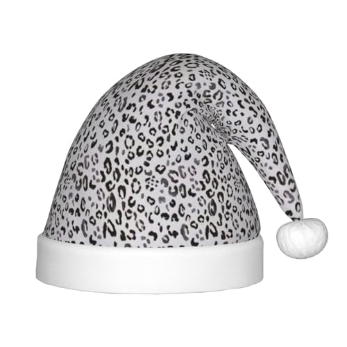 rannsut Weihnachtsmütze mit Leopardenmuster, bequeme Weihnachtsmütze für Weihnachten, Kostümparty und Feiertagsveranstaltungen rannsut Weihnachtsmütze mit Leopardenmuster, bequeme Weihnachtsmütze für Weihnachten, Kostümparty und Feiertagsveranstaltungen von rannsut