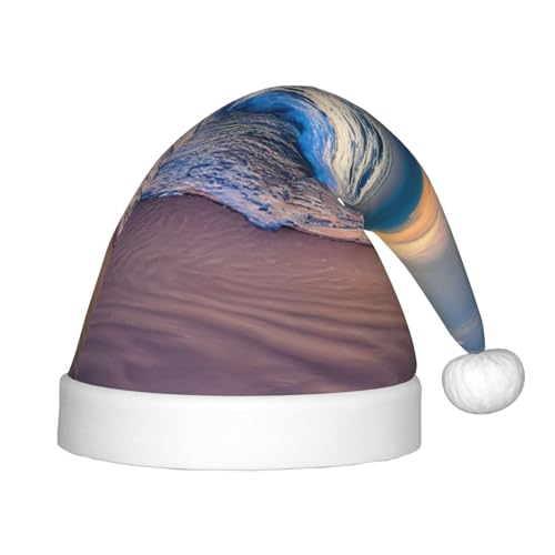 rannsut Weihnachtsmütze mit Sonnenuntergang am Meer, bequeme Weihnachtsmütze für Weihnachten, Kostümparty und Feiertagsveranstaltung rannsut Weihnachtsmütze mit Sonnenuntergang am Meer, bequeme Weihnachtsmütze für Weihnachten, Kostümparty und Feiertagsveranstaltung von rannsut