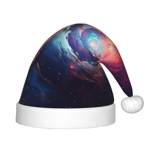 rannsut Weihnachtsmütze mit Weltraum-Druck, bequeme Weihnachtsmannmützen für Weihnachten, Kostümparty und Feiertagsveranstaltungen rannsut Weihnachtsmütze mit Weltraum-Druck, bequeme Weihnachtsmannmützen für Weihnachten, Kostümparty und Feiertagsveranstaltungen von rannsut