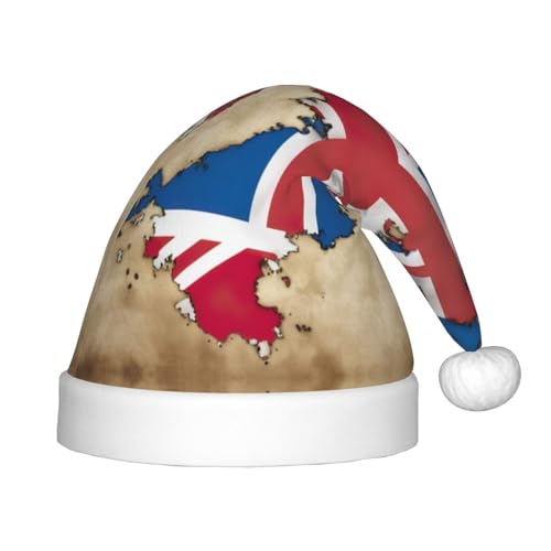 rannsut Weihnachtsmütze mit abstrakter georgischer Flagge, Map02, bequeme Weihnachtsmütze, für Weihnachten, Kostümparty und Feiertagsveranstaltungen rannsut Weihnachtsmütze mit abstrakter georgischer Flagge, Map02, bequeme Weihnachtsmütze, für Weihnachten, Kostümparty und Feiertagsveranstaltungen von rannsut