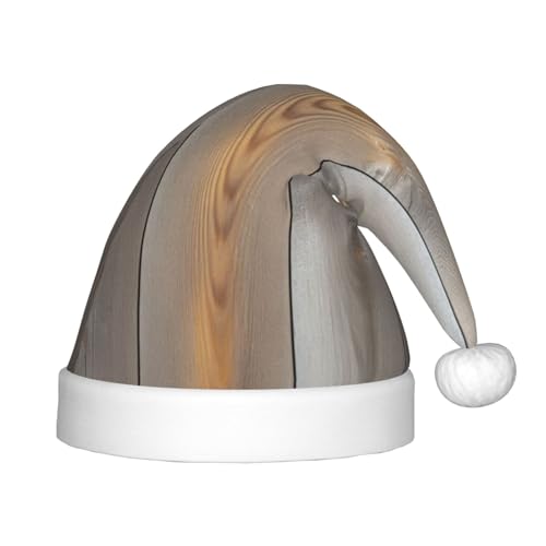 rannsut Weihnachtsmütze mit altem Holzbrettaufdruck, bequeme Weihnachtsmannmützen für Weihnachten, Kostümparty und Feiertagsveranstaltung rannsut Weihnachtsmütze mit altem Holzbrettaufdruck, bequeme Weihnachtsmannmützen für Weihnachten, Kostümparty und Feiertagsveranstaltung von rannsut