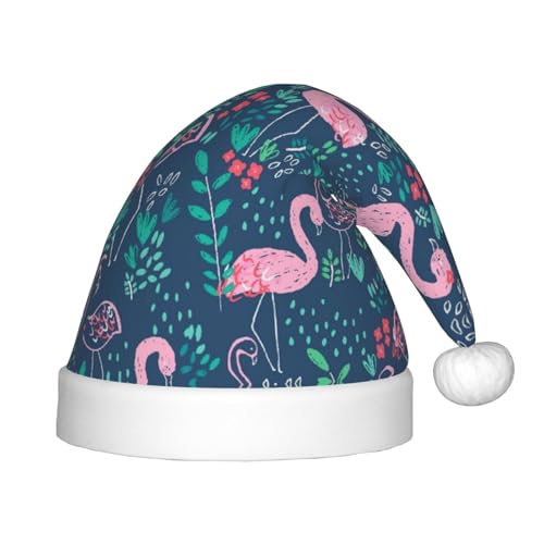 rannsut Weihnachtsmütze mit floralem Schwanen-Druck, bequeme Weihnachtsmütze für Weihnachten, Kostümparty und Feiertagsveranstaltungen rannsut Weihnachtsmütze mit floralem Schwanen-Druck, bequeme Weihnachtsmütze für Weihnachten, Kostümparty und Feiertagsveranstaltungen von rannsut