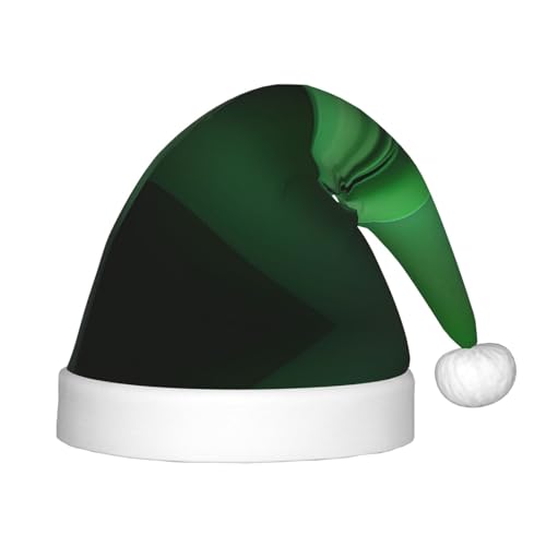 rannsut Weihnachtsmütze mit grünem Kurven-Druck, bequeme Weihnachtsmütze für Weihnachten, Kostümparty und Feiertagsveranstaltung rannsut Weihnachtsmütze mit grünem Kurven-Druck, bequeme Weihnachtsmütze für Weihnachten, Kostümparty und Feiertagsveranstaltung von rannsut