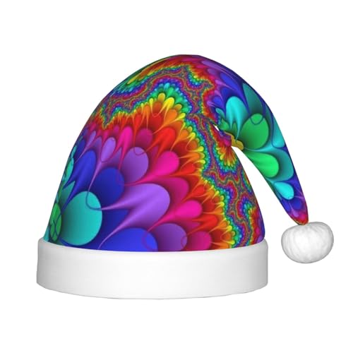 rannsut Weihnachtsmütze mit hellem Farbdruck, bequeme Weihnachtsmütze für Weihnachten, Kostümpartys und Feiertagsveranstaltungen rannsut Weihnachtsmütze mit hellem Farbdruck, bequeme Weihnachtsmütze für Weihnachten, Kostümpartys und Feiertagsveranstaltungen von rannsut