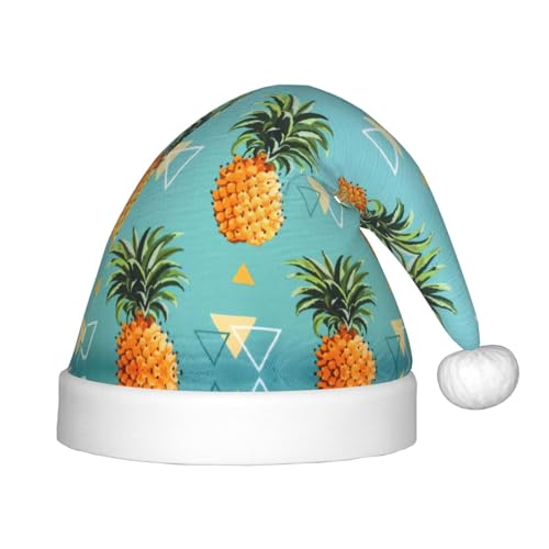 rannsut Weihnachtsmütze mit tropischen Früchten und Ananas-Druck, bequeme Weihnachtsmütze für Weihnachten, Kostümparty und Feiertagsveranstaltung rannsut Weihnachtsmütze mit tropischen Früchten und Ananas-Druck, bequeme Weihnachtsmütze für Weihnachten, Kostümparty und Feiertagsveranstaltung von rannsut