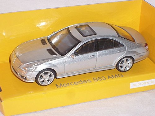 Mercedes-Benz S-klasse W221 S63 AMG Silber Ab 2005 1/43 Rastar Modell Auto Modellauto von rastar
