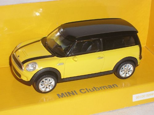rastar Mini Cooper S Clubman Gelb 1/43 Modell Auto Modellauto von rastar