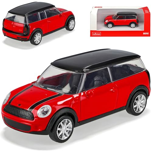 rastar Mini Cooper S Clubman Rot 1/43 Modell Auto Modellauto von rastar