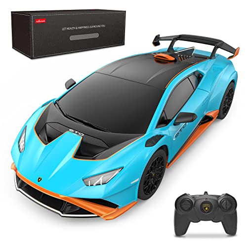 rastar - R/C 1:24 Lamborghini Huracan STO (23177), Blau von rastar