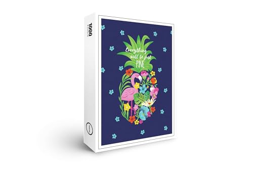 raxxa Premium-Puzzle | EL día que Poppy EL Flamenco tuvo la curiosidad de ver UNA piña Desde EL paraíso | 1000 Teile raxxa Premium-Puzzle | EL día que Poppy EL Flamenco tuvo la curiosidad de ver UNA piña Desde EL paraíso | 1000 Teile von raxxa