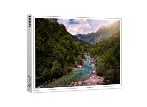 raxxa Premium-Puzzle | Flusslandschaft in Slowenien | 1000 Teile von raxxa