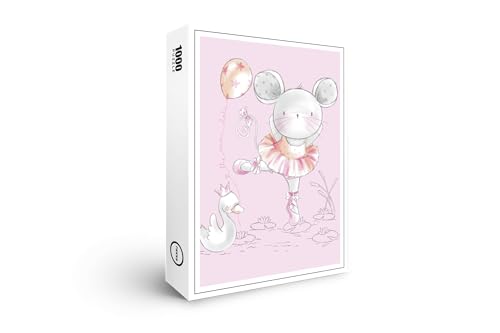 raxxa Premium-Puzzle | La ratita Sofía Baila Entre susurros y Plumas | 1000 Teile raxxa Premium-Puzzle | La ratita Sofía Baila Entre susurros y Plumas | 1000 Teile von raxxa