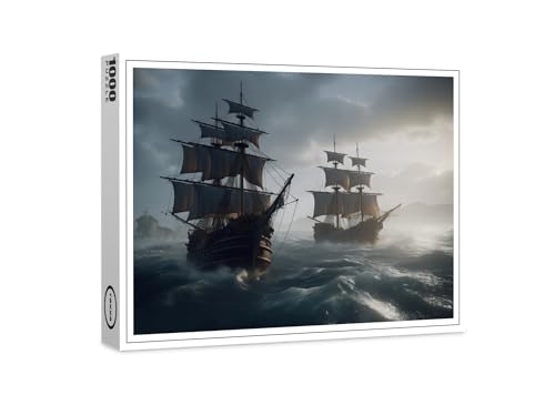 raxxa Premium-Puzzle | Spooky Pirates | 1000 Teile raxxa Premium-Puzzle | Spooky Pirates | 1000 Teile von raxxa