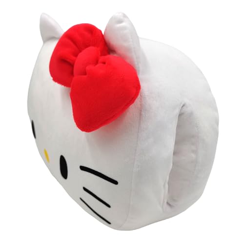 redmax Hello Kitty, Stitch & Angel Cuddle Buddy – Kuschelkissen & Handwärmer/Plüschtier/Kuscheltier/Plüsch/Kissen < Hello Kitty Rot > von redmax