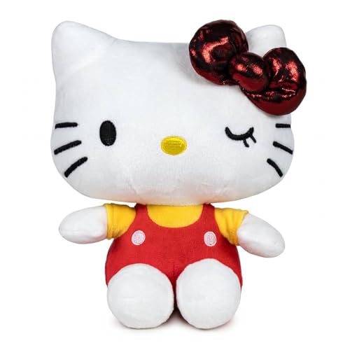 redmax Hello Kitty Plüschtier, Kuscheltier, Stofftier Plüsch Figur 7-60cm < 50th Anniversary Rot 60cm > von redmax