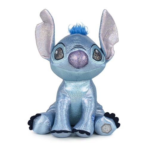 redmax Stitch Plüschtier mit Sound 32cm – Original Disney Lilo & Stitch Kuscheltier – Weiches Stofftier in verschiedenen Motiven von redmax
