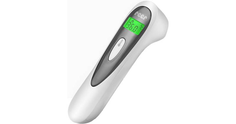 Colour SoftTemp 3in1 kontaktloses Infrarot-Thermometer weiß von reer