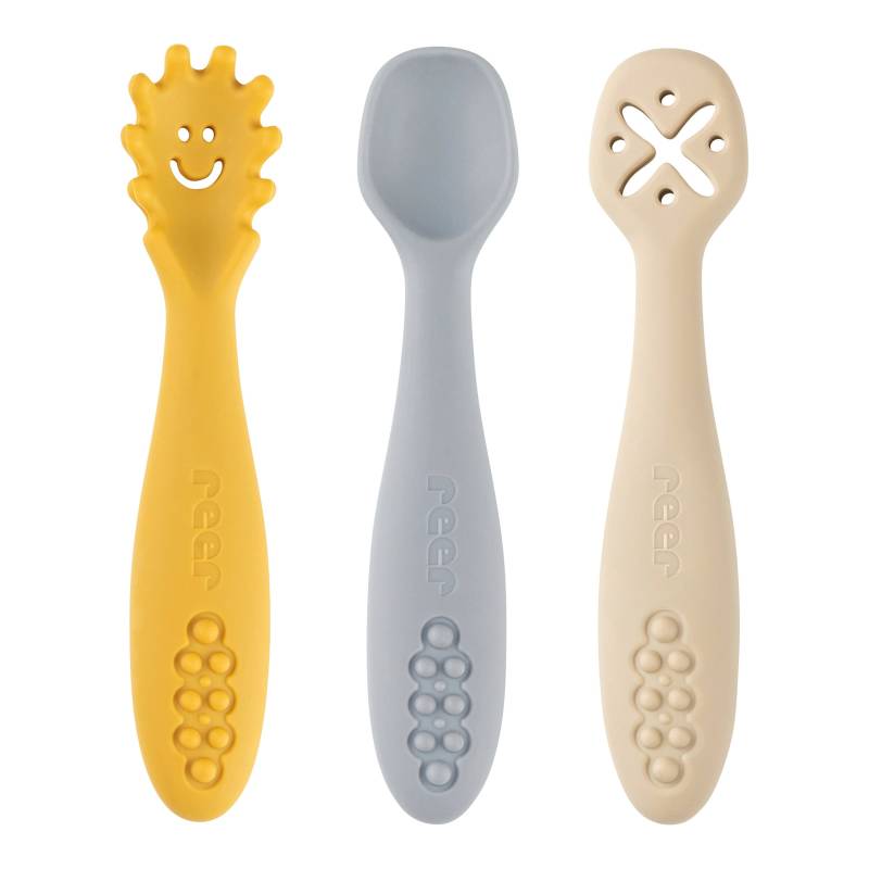 Reer 3er-Pack Silikon-Löffel LittleYummie Reer 3er-Pack Silikon-Löffel LittleYummie von reer