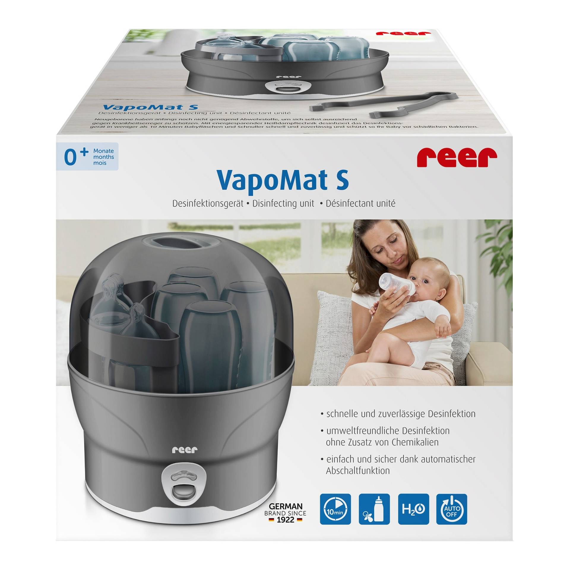 Reer Sterilisator VapoMat S Reer Sterilisator VapoMat S von reer