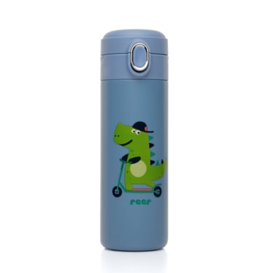reer Trinkhalmflasche blau 350 ml von reer