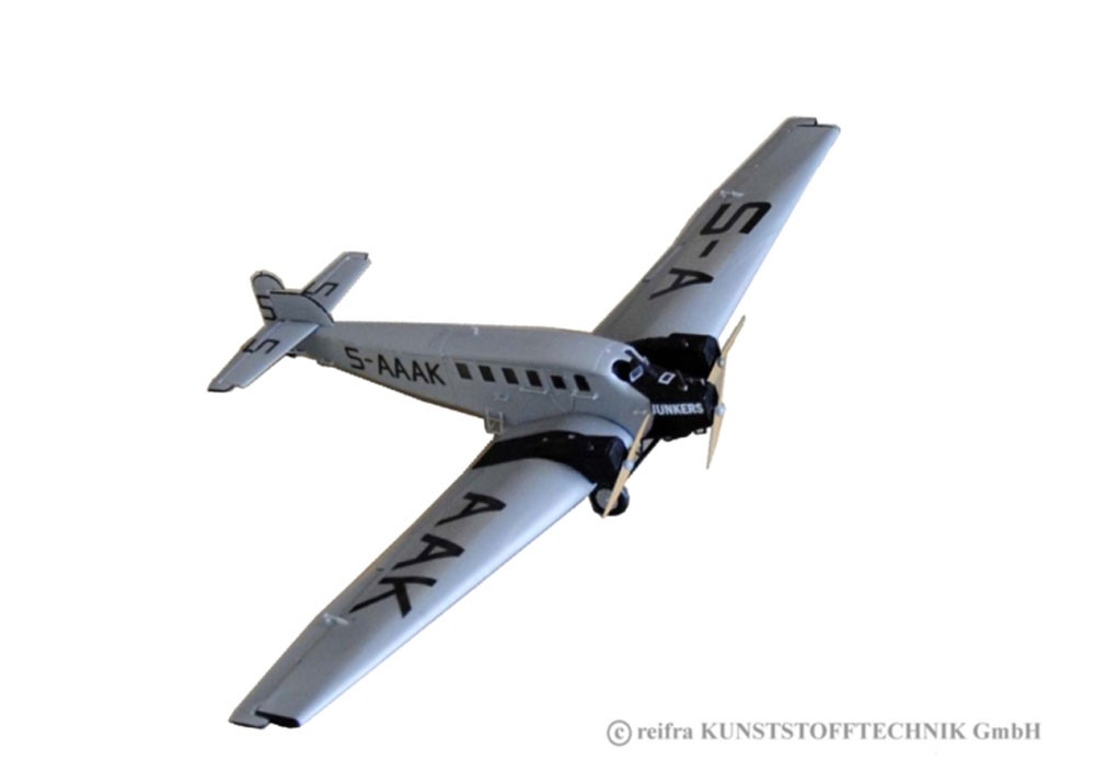 Flugzeugmodell Junkers 24 Bauserie 1 von reifra