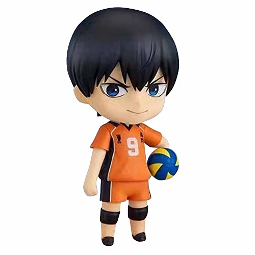 renmuq Anime Q Version Tobio Kageyama Figur, niedliche Cartoon 10 cm PVC Modell Actionfigur Desktop Ornamente Sammelbedarf von renmuq