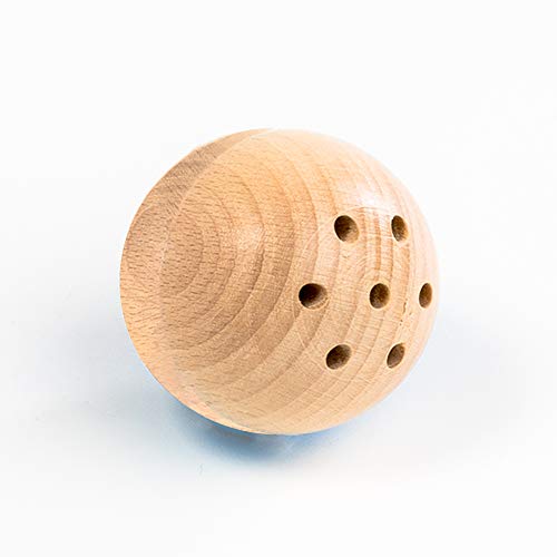 rewoodo Baelly Babyball Premium Motorik Babyspielzeug Holzspielzeug aus Deutschland (Natur) von rewoodo