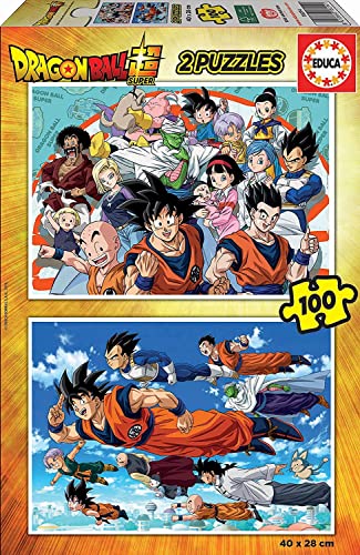 Educa - Dragonball Super - Puzzle - 2x100 Teile - original & lizensiert von riccardo retail gmbh