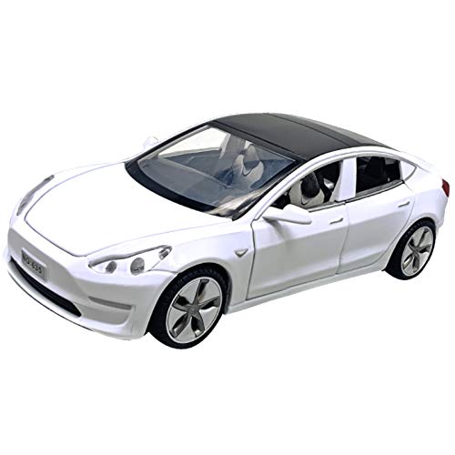 rieder 1:32 Alloy Car Modell Sound Light Pull Back Spielzeugauto für Geschenkdekoration Weiß von rieder