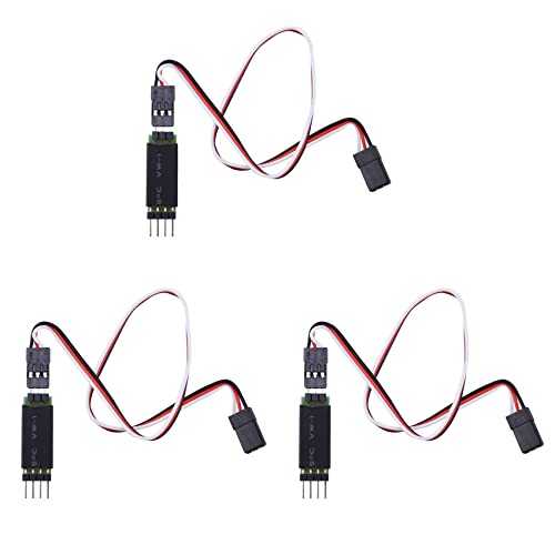 rieder 3X LED Lampen Licht Schalt Tafel System 3CH EIN- / Ausschalten für Redcat Axial Scx10 D90 von rieder