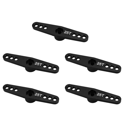 rieder 5X 25T Lenkservo Arm Horn Metall Vollgas Teile Doppel Lenker für Futaba Schwarz rieder 5X 25T Lenkservo Arm Horn Metall Vollgas Teile Doppel Lenker für Futaba Schwarz von rieder