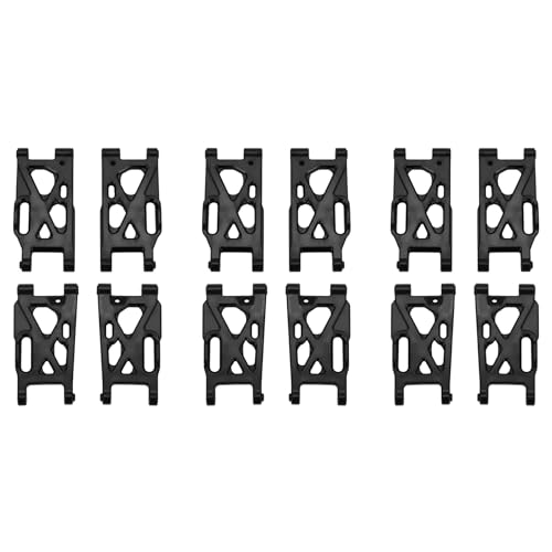 rieder 6X Vorderer und Hinterer Schwingen-Satz-Teil für 144001 1/14 4WD RC Auto-Roman Verwendbar für Spielzeugauto-Teile von rieder