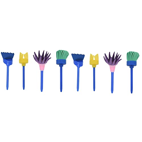 rieder Schwamm Pinsel für Kinder, 8Er PackfrüHerziehung Zeichnung Malwerkzeuge Set für DIY Kunst, Besen rieder Schwamm Pinsel für Kinder, 8Er PackfrüHerziehung Zeichnung Malwerkzeuge Set für DIY Kunst, Besen von rieder