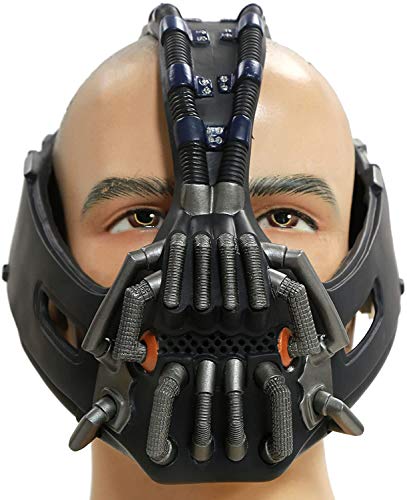 Bane Vollgesichtsmaske Helm für Erwachsene Mann Kinder The Dark Knight Rises Kostüm Bain Requisiten Cosplay Halloween Bane Vollgesichtsmaske Helm für Erwachsene Mann Kinder The Dark Knight Rises Kostüm Bain Requisiten Cosplay Halloween von rindeki