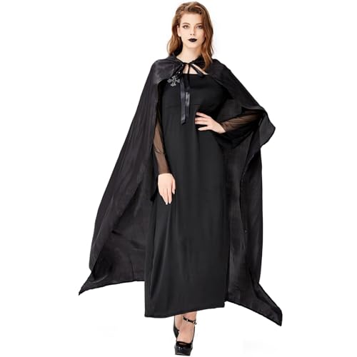 riou Halloween Damen Maxikleider Gericht Vintage Cosplay Bodenlänge Hexenkostüm Glitzer PartykleidSexy Stretch Casual Damenkleid Cosplay Dress für Erwachsene riou Halloween Damen Maxikleider Gericht Vintage Cosplay Bodenlänge Hexenkostüm Glitzer PartykleidSexy Stretch Casual Damenkleid Cosplay Dress für Erwachsene von riou