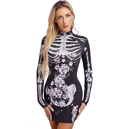 riou Halloween Damen Prinzessin Kleid Steampunk Gericht Cosplay Bodenlänge Hexenkostüm Punk Kleid Gothic mit Renaissance Freizeitkleider Cosplay Dress Roben Zweiteiliger Einfarbig von riou