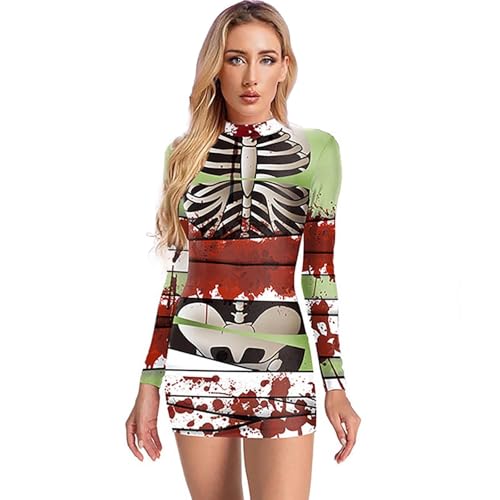 riou Halloween Damen Prinzessin Kleid Steampunk Gericht Cosplay Bodenlänge Hexenkostüm Punk Kleid Gothic mit Renaissance Freizeitkleider Cosplay Dress Roben Zweiteiliger Einfarbig von riou