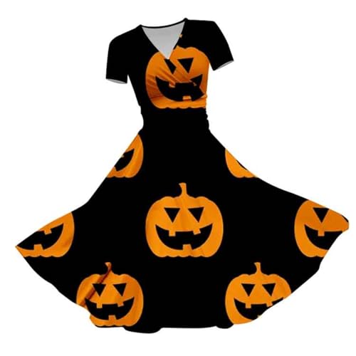 riou Halloween Kostüm Damen Gericht Vintage Elegant Lange Hexenkostüm Gothic Kleid Weich Hautfreundlich Herbstkleid Maxikleid Schnürkleid für Teenager Mädchen von riou